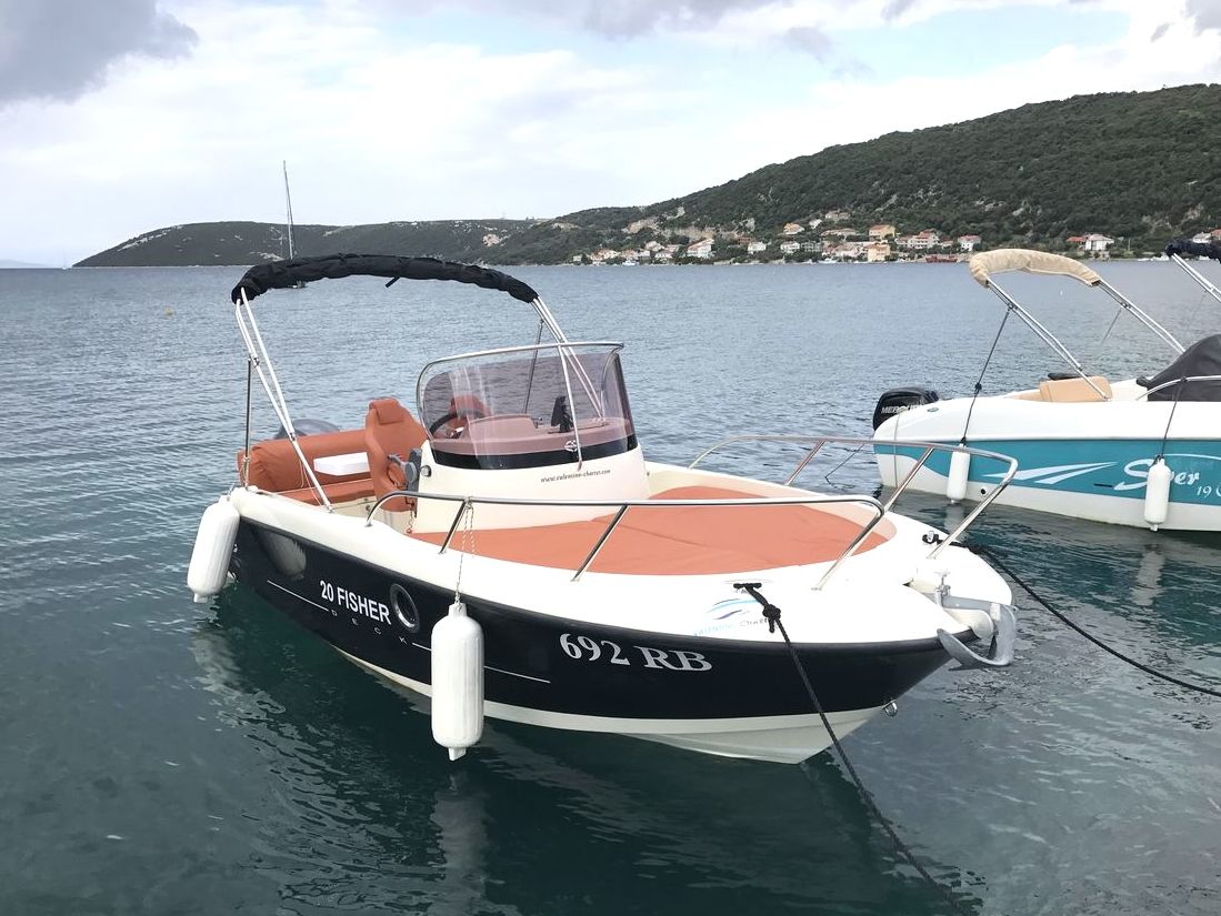Aquamax Fisher 20 deck PVC gliser 6