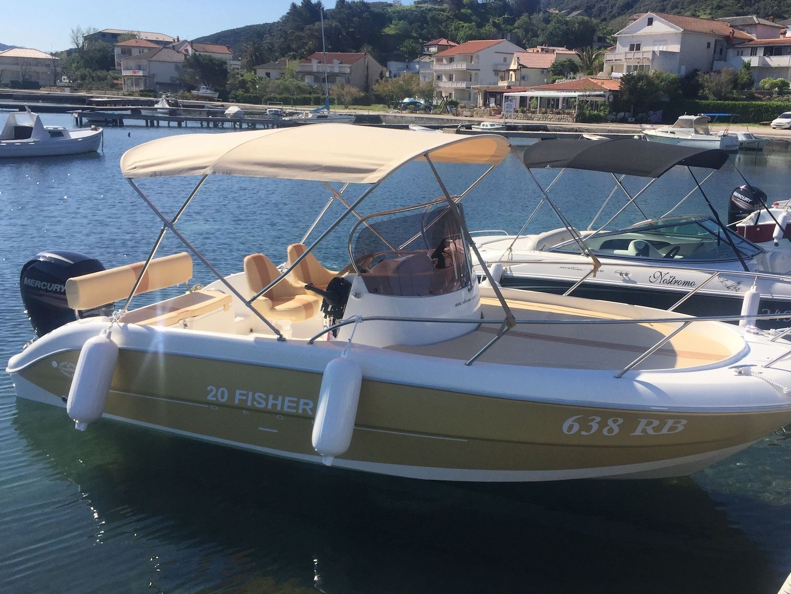 Aquamax Fisher 20 deck  PVC gliser 3 