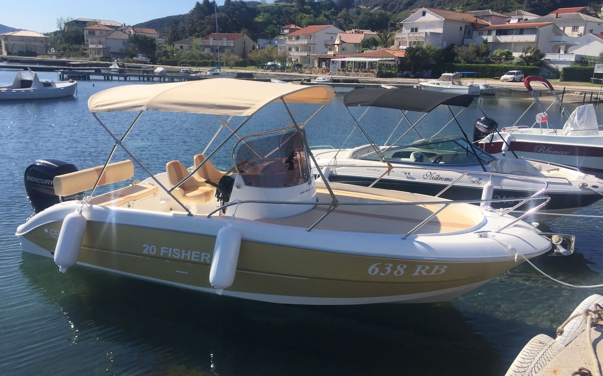 Aquamax Fisher 20 deck  PVC gliser 3 